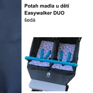 EW DUO Potah madla u dítěte šedá