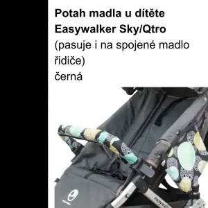 EW SKY/Qtro Potah madla u dítěte černá