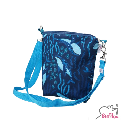 Kabelka crossbody A5 velryby