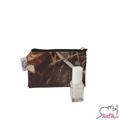 Kapsička peněženka  9,5x13 cm maskáč