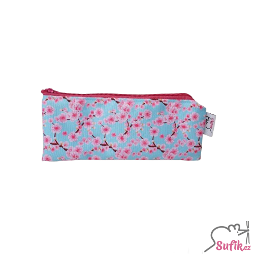 Kapsička na zip 8,5x19 cm sakury