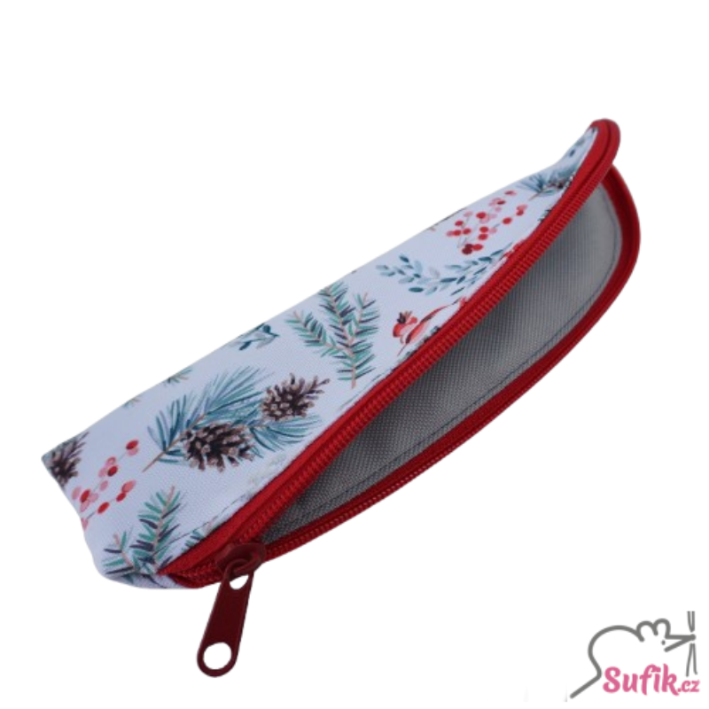 Kapsička na příbory/kartáček na zuby jehličí