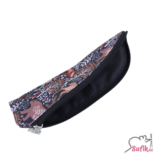 Kapsička na příbory/kartáček na zuby srnky v lese