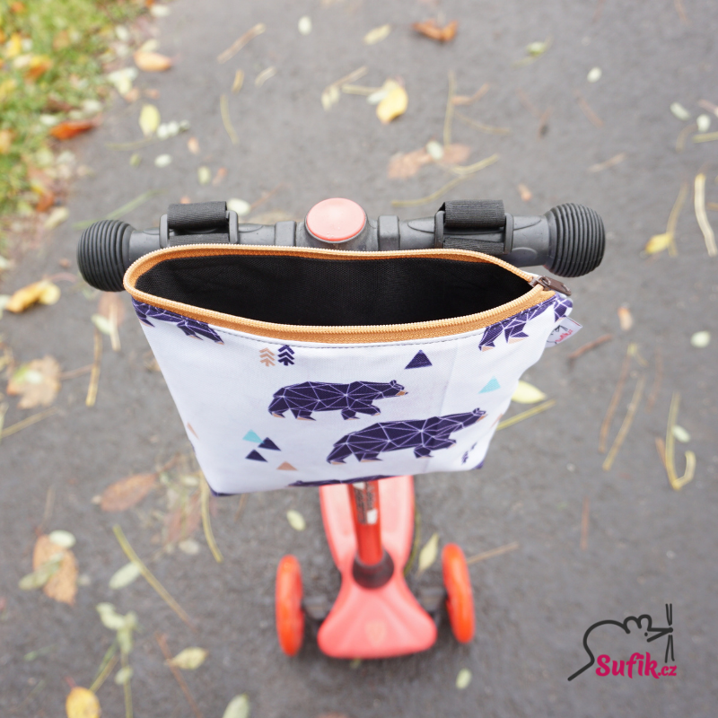 Kapsa na kolo vel. L - modří medvědi