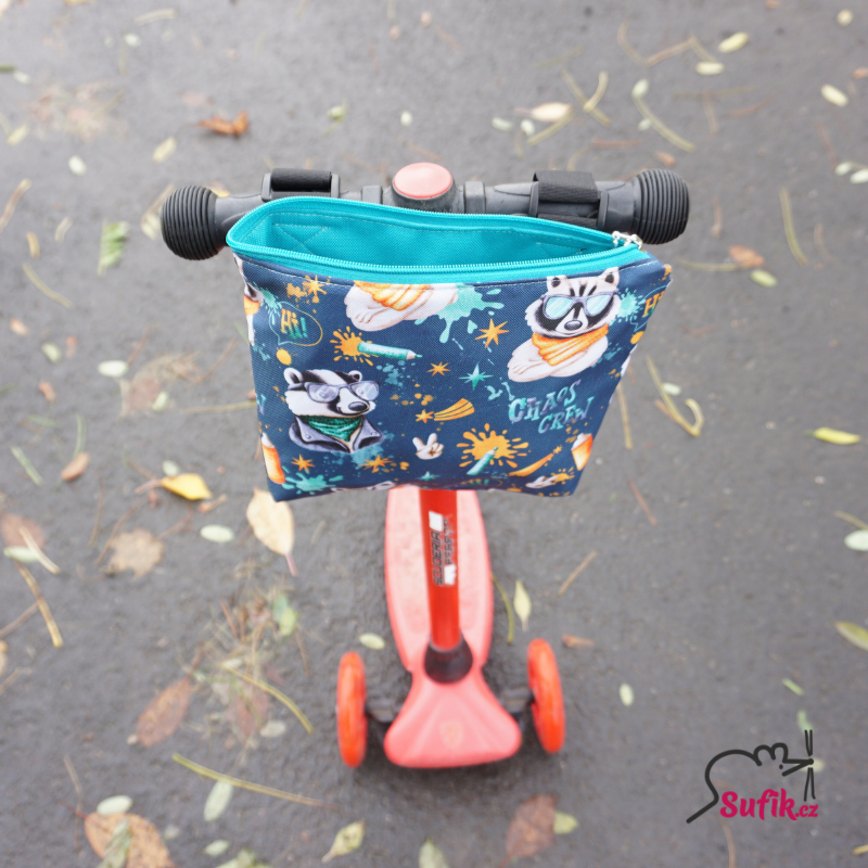 Kapsa na kolo vel. L - mýval chaos crew