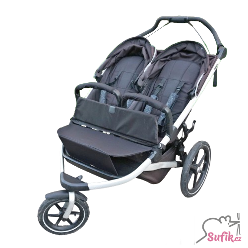 Zvedání nohou do Thule Double černá