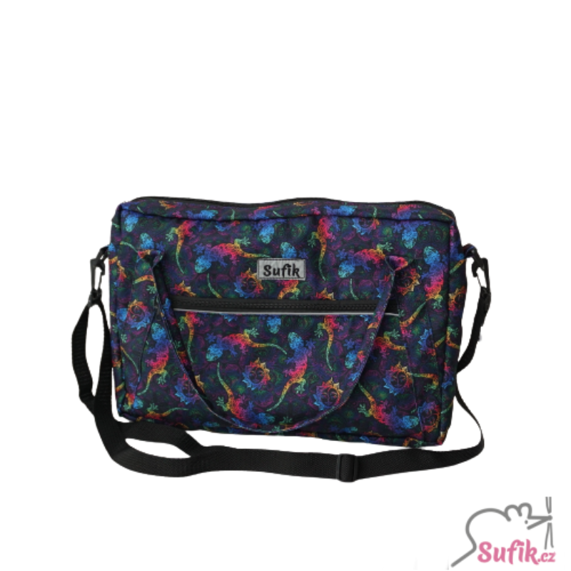 Taška, kabelka na kočárek i notebook  ještěky