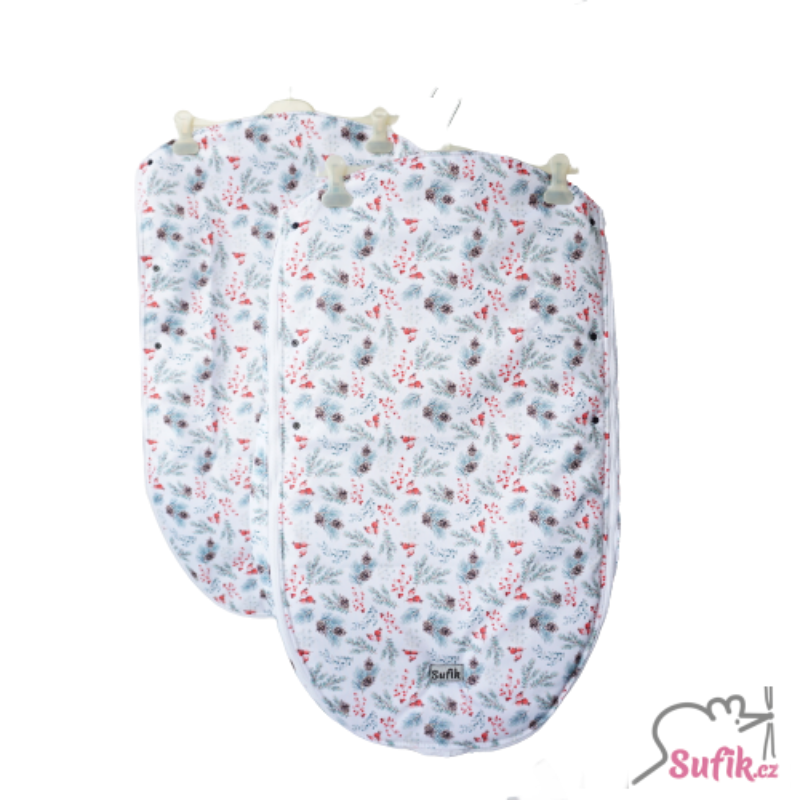 Nánožník pro jedno dítě na zip slabý a silný 2v1 - jehličí