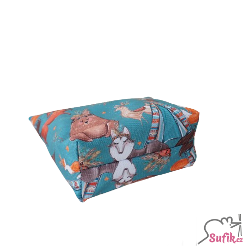 Kosmetická taštička indiánská zvířátka