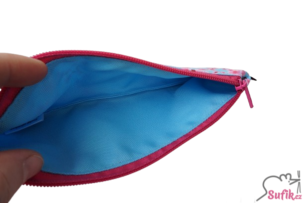 Kapsička na zip 8,5x19 cm sakury