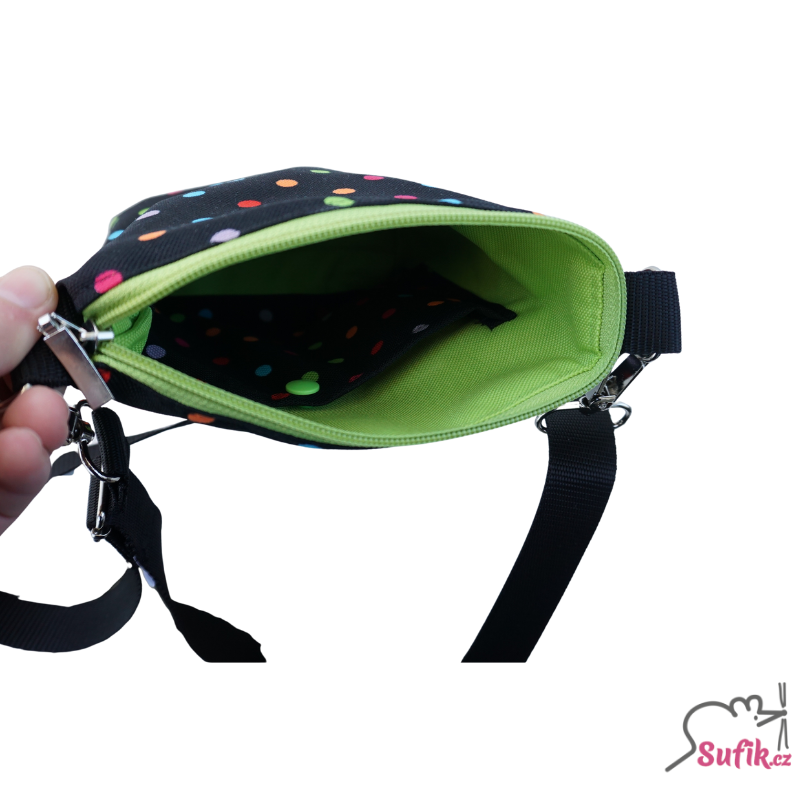 Kabelka crossbody A6 jednorožci