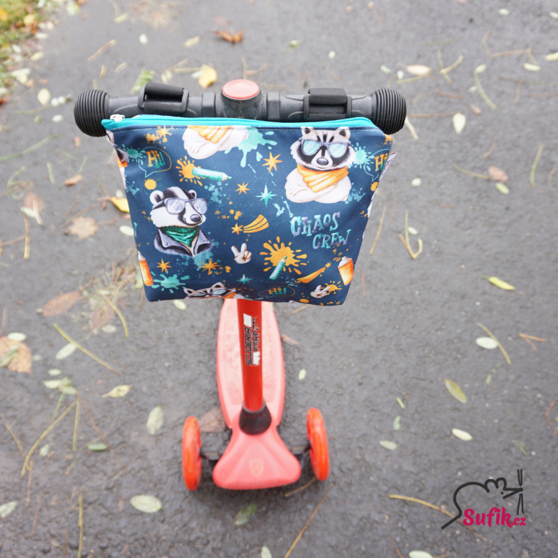 Kapsa na kolo vel. L - mýval chaos crew