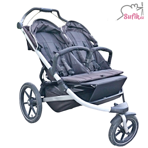 Zvedání nohou do Thule Double černá