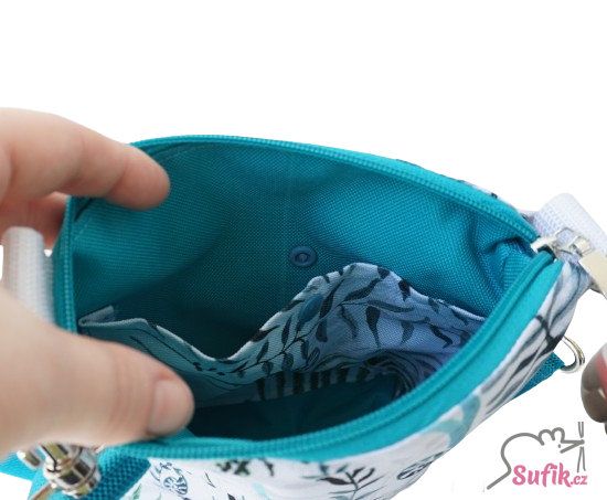 Kabelka crossbody A6 kapradí