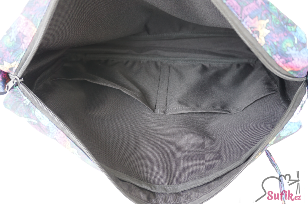 Taška, kabelka na kočárek i notebook  ještěky