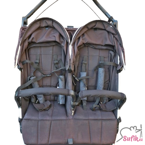 Popruh na zvedání zad kočárku do sedu pro Thule double (pro dvojčata)