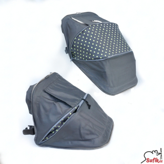 Prodloužení boudy na zip na Easywalker DUO všití dalšího dílu do vaší boudy