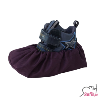 Návleky na boty 19-24 vínová