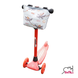 Brašnička na kolo vel. M veverka v letadle