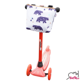 Kapsa na kolo vel. L - modří medvědi